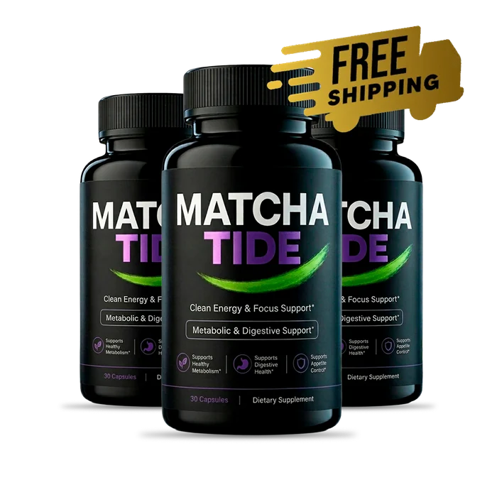 3 bottles of MatchaTide